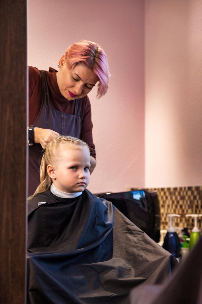 Temporary Hair Coloring for Kids at Star Coco Melon